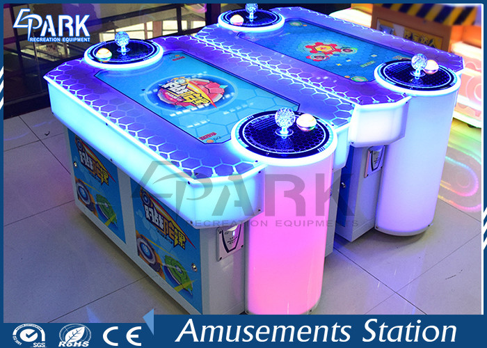 Electronic Battle Gear Kids Coin Operated Game Machine 6 Gyro Options