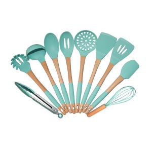 China Heat Resistant Silicone Spatula Kitchenaid Utensils Eco Friendly 10 Pieces wholesale