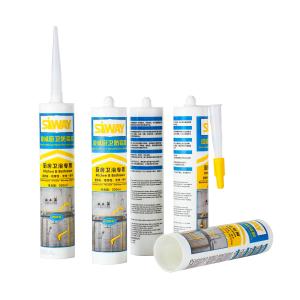 China Neutral Curing Bathroom Silicone Caulk , Mould Free Silicone Sealant Anti Aging wholesale