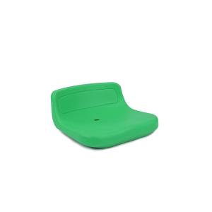China Outdoor Fixed Plastic Bleacher Seat Fire Retardant / Grass Green Stadium Seats wholesale