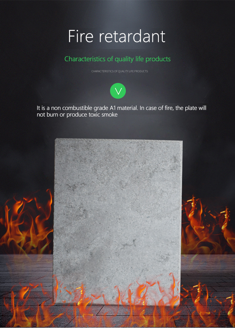Exterior Cement Siding Fibre Cement Board With Polished Surface