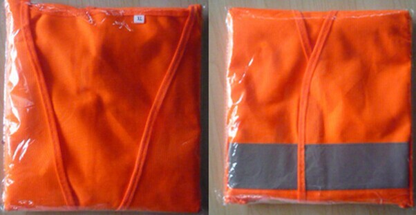 Unisex Mesh PVC Reflective Tape Safety Vest for Construction Heavy-Duty and Durable