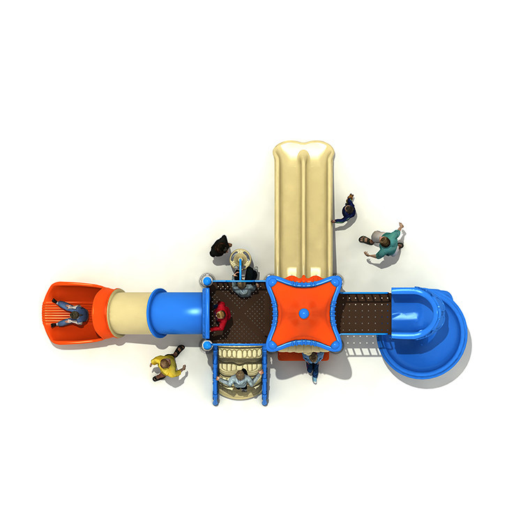 Children Plastic Playground Park Slide YST-19062 Outdoor 11 X 6.8 X 6.8m