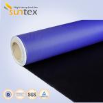 Fireproof Polyurethane PU Coated Fiberglass Fabric Fire Resistant Thermal