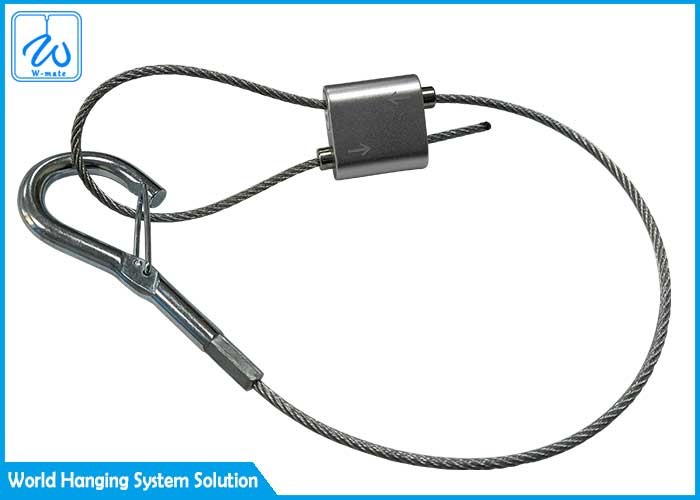 Steel Adjuster Aircraft Looping Gripper Cable Lock Clamp Tensioner With Loop