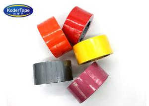 China 130mic Pe film Adhesive Non Reflective Waterproof​ Single-Side Colorful Cloth Duct Tape wholesale