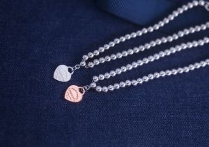 Unisex S925 Sterling Silver Love Bracelet Beads Heart Pendant Customized
