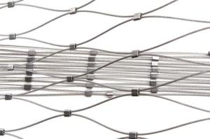China Stainless Steel Grade Flexible Wire Rope Mesh Netting wholesale
