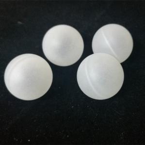 China Polished Polypropylene Hollow Floating Plastic Balls Sphere White Color wholesale