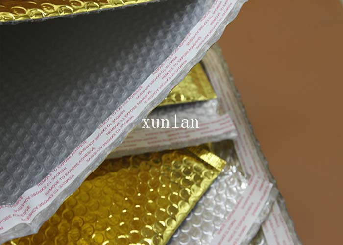 Easy To Use Gold Shipping Envelopes A4 Waterproof Metallic For Shipping