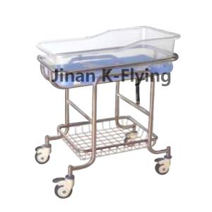 China Strong Air Permeability Tilt Hospital Crib Bed Stainless Steel wholesale