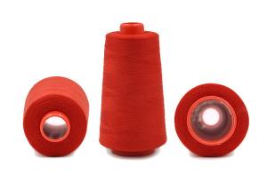 China Industrial Stretch Sewing Thread Synthetic Fiber Polyester Cotton Material wholesale
