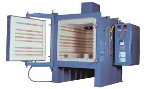 China Low Noise Aluminum Melting Kiln Equipment With PLC Control wholesale