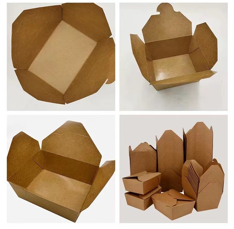 750ml To 2000ml Biodegradable Sandwich Boxes Eco Friendly Disposable Food Containers