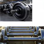Locomotive Carbon Steel Railway Wheelset 760mm