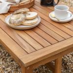 Patio Solid Wood Garden Set Teak Wood Outdoor Furniture Sofa Set Garden Lounge