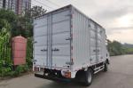 GVW 3500kg Japanese Isuzu KV100 115hp Light Cargo Box Van Truck With 2 Tons 3