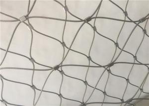China Hand Woven Flexible Animal Protection Stainless Steel Cable Wire Mesh wholesale