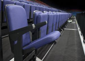 China Semi Automatic Retractable Grandstands Quietly Operated For Gyms / Arenas wholesale