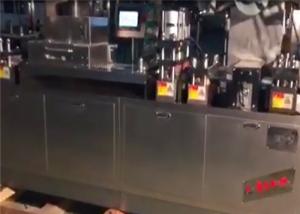 China Mini Pharmaceutical Blister Packaging Machines / Wrapping Blister Line With Step Motor wholesale