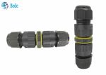 Underground IP68 Electrical Waterproof Cable Connectors 2 Channel 2~3 Pins M16