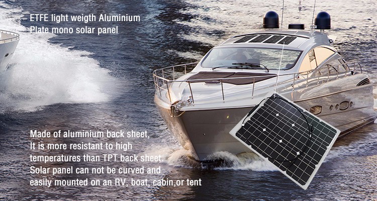 flexible solar panel for boat