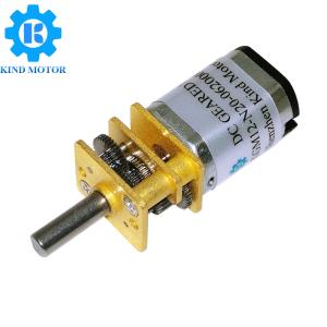 China DC micro 12mm 3volt 5volt 6volt 2volt 24volt n10 n20 n30 all-metal gearmotor wholesale