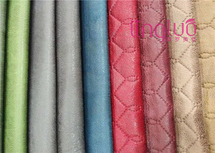 Printed Plain Sofa Cushion Fabric Pillow Velvet Fabric By The Yard