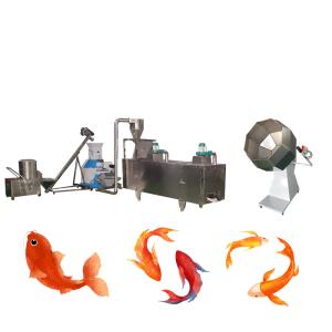 China Stainless Steel Floating Fish Feed Production Line 0.75kw Screw Conveyor wholesale