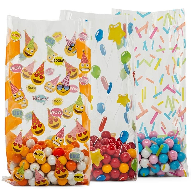 Moisture Proof Food Bags Clear Cello Polypropylene Material For Hard Candy