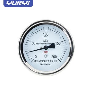 China Stainless Steel Bimetal Thermometer Temperature Gauge For Industrial wholesale