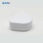 White False Teeth Storage Case , High Temperature Resistant Denture Storage Box