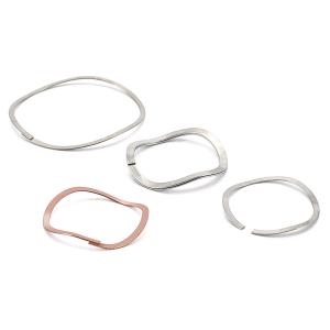 China single turn wave spring Packing Inner-PE Bag Stainless Steel with Free Height 1.0mm 100.0mm wholesale