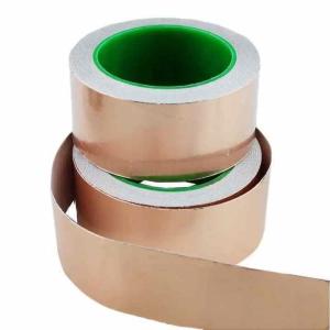 China Wholesale 0.03mm Thick Soldering Converting Copper Foil Masking Tape wholesale