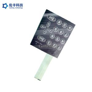 China Medical Instrument FPC Circuit Cable Membrane Switch Pad for Easy Operation wholesale