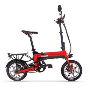 China Rich Bit Top 619 E Bike Folding Mini Electric Bike 250w 10Ah Integrated Frame wholesale