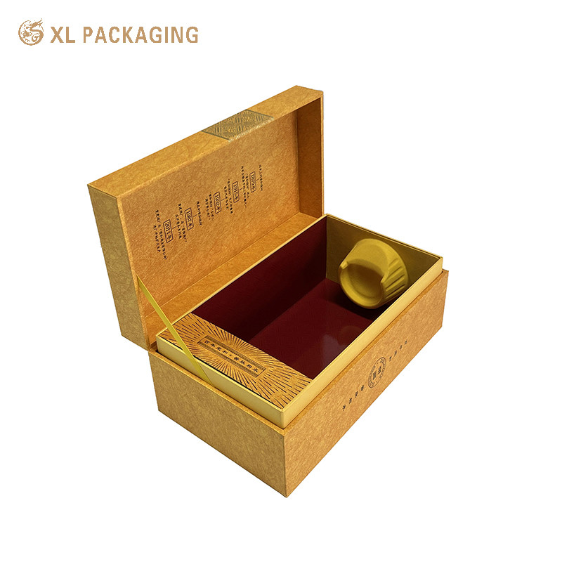 Custom Printing Whisky Wine Packaging Box Luxury Rigid Cardboard Gift Packaging Box
