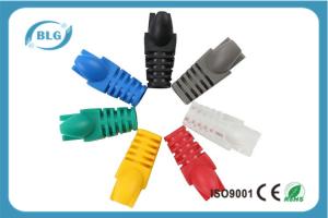 China RJ45 Connector Sleeve Network Cable Accessories Flexible Plastic Molded wholesale