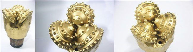 Mining Industry Hard Rock Drill Bits API Thread Connection Sealed Bearing