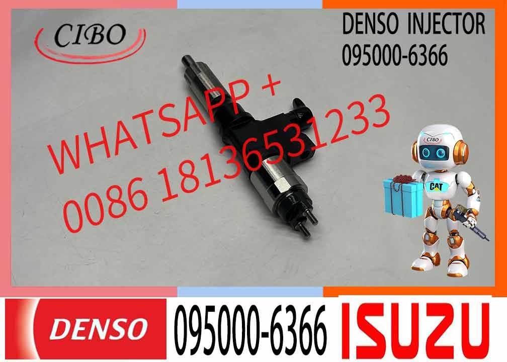 Genuine Diesel Common Rail Injector 095000-6366 095000-8933 8-97609788-6