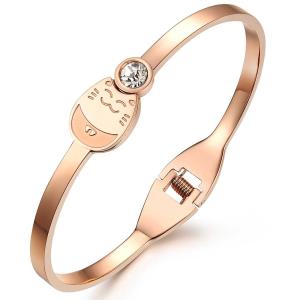China Tagor Jewellery Super Quality 316L Stainless Steel Bracelet Bangle TYGB019 wholesale