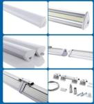 60w 1500mm Led Linear Suspension Lighting Max 42m Linkable