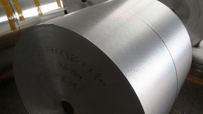 AA1XXX / 3XXX Stucco Aluminum Sheet , Anodized Aluminum Coil For Refregerators