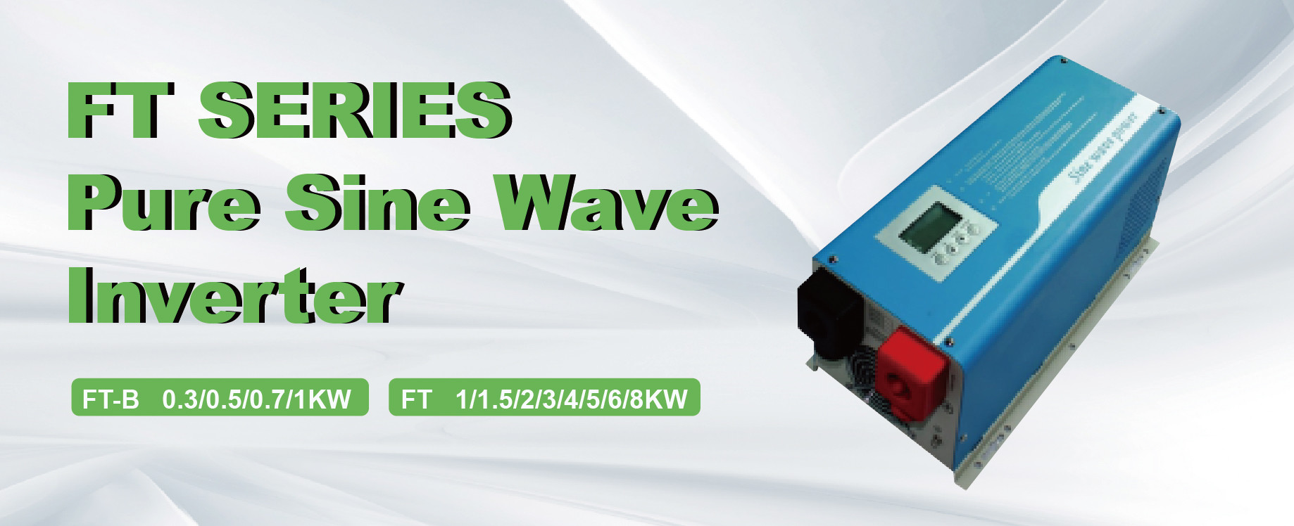 FT SERIES Pure Sine Wave Inverter Pure Sine Wave Output For Compatibility
