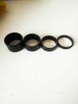 Aluminum Alloy Headset Stem Spacer MTB 28.6mm 5/10/15/20mm Fork Washer Cap For