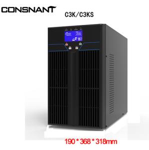 China Single Phase 220V High Frequency Online UPS 3KVA For PC Networks Power wholesale