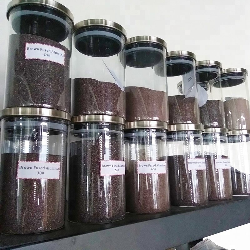 Little CaO Content BFA Alumina Grit Brown Fused Alumina for Abrasive Industry Exporter
