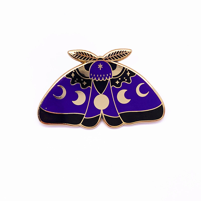 Size Custom Hard Enamel Pins , Lovely Star Shaped Lapel Pins For Art