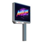 Full Color High end design p6 steel waterproof digital display outdoor led