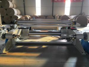 China Kraft Paper Slitter Rewinder Paper Roll Slitting Machine Frequency Control wholesale